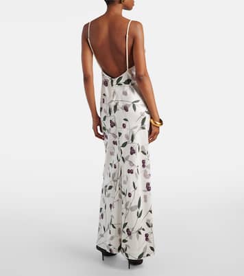 Printed silk maxi dress | Stella McCartney