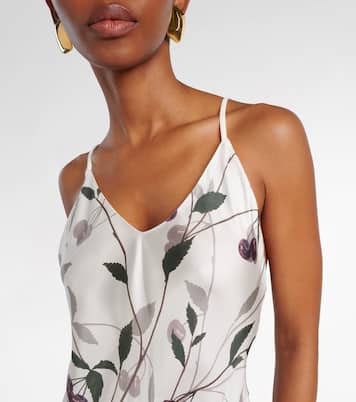 Printed silk maxi dress | Stella McCartney
