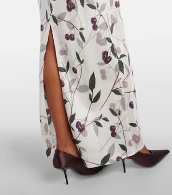 Printed silk maxi dress | Stella McCartney
