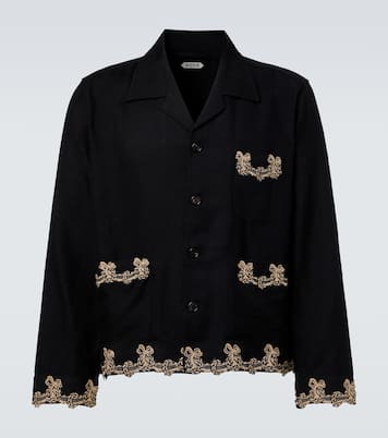 Sobrecamisa Laurelist de franela de lana | Bode