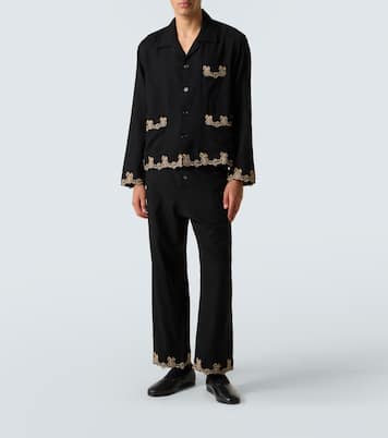 Sobrecamisa Laurelist de franela de lana | Bode