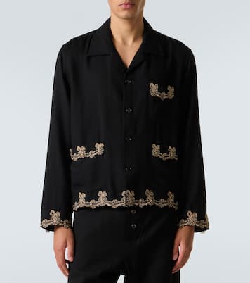 Sobrecamisa Laurelist de franela de lana | Bode