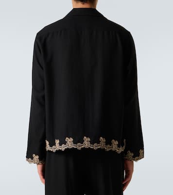 Sobrecamisa Laurelist de franela de lana | Bode