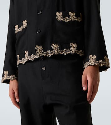 Sobrecamisa Laurelist de franela de lana | Bode