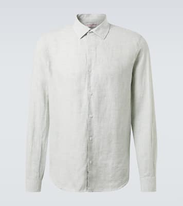 Giles linen shirt | Orlebar Brown
