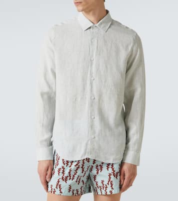 Giles linen shirt | Orlebar Brown