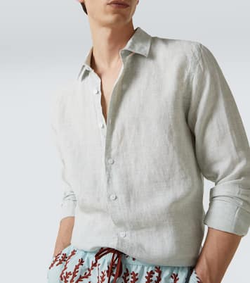 Giles linen shirt | Orlebar Brown