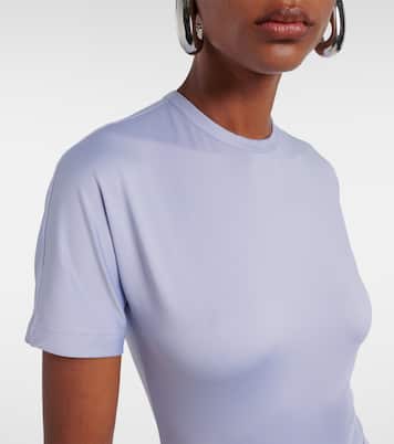 Gathered jersey midi dress | Victoria Beckham
