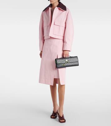 Pochette Andiamo Intrecciato en cuir | Bottega Veneta