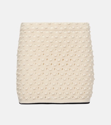 Bauble pointelle cotton miniskirt | Frame