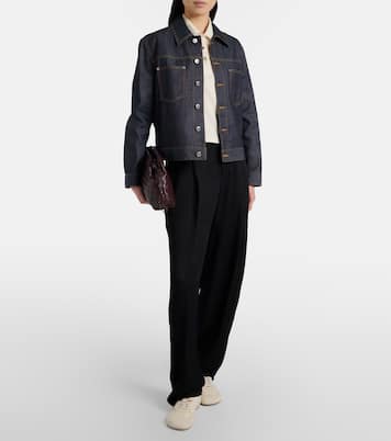 Orbit Flash suede-trimmed sneakers | Bottega Veneta