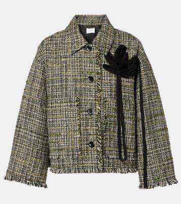 Verzierte Jacke aus Tweed | Erdem