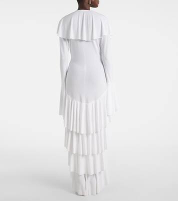 Robe longue asymétrique | Norma Kamali