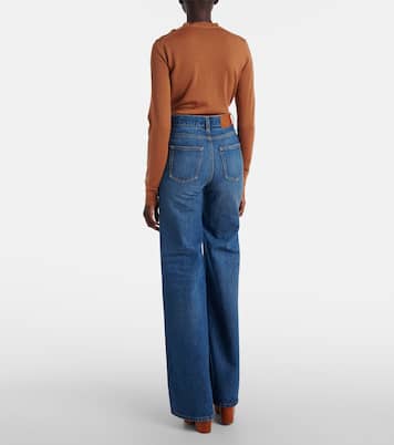 High-Rise Flared Jeans | Chloé