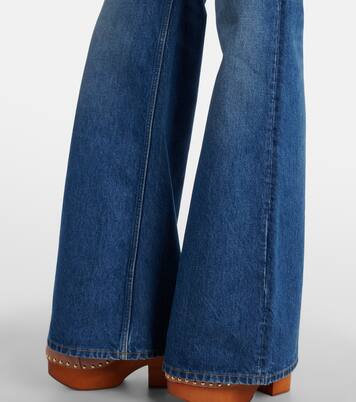 High-Rise Flared Jeans | Chloé