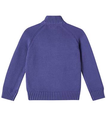 Pullover con zip e logo | Polo Ralph Lauren Kids