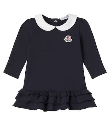 Bébé – Robe en coton mélangé | Moncler Enfant