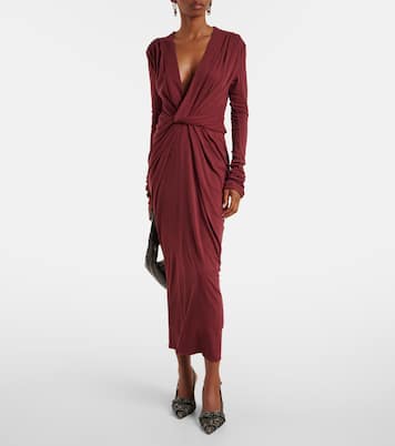 Robe longue en coton mélangé | Entire Studios