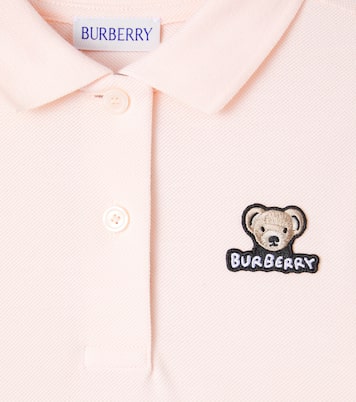 Abito Thomas Bear in piqué di cotone | Burberry Kids
