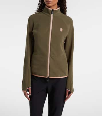 Fleece zip-up sweater | Moncler Grenoble