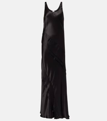 Silk satin slip dress | Saint Laurent