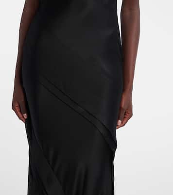 Silk satin slip dress | Saint Laurent