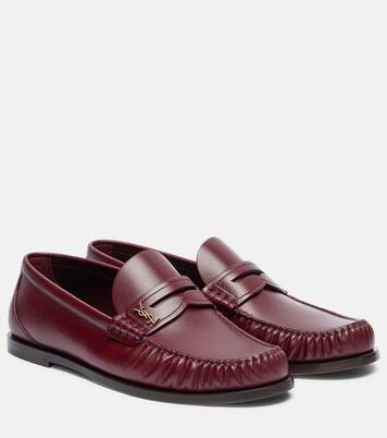 Laurent leather penny loafers | Saint Laurent
