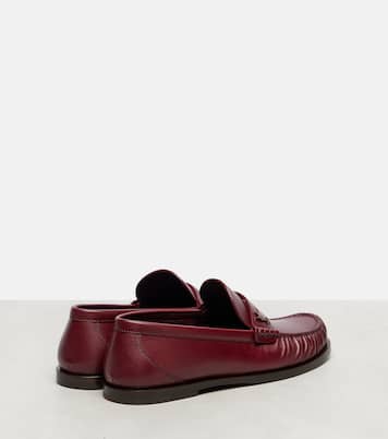 Laurent leather penny loafers | Saint Laurent