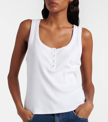 Top Abbott aus einem Baumwollgemisch | Veronica Beard