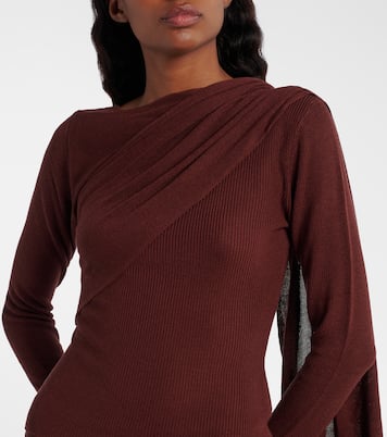 Top aus einem Seidengemisch | Aya Muse