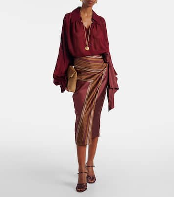Wickelrock Edro aus Seide | Max Mara