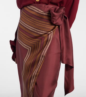 Wickelrock Edro aus Seide | Max Mara