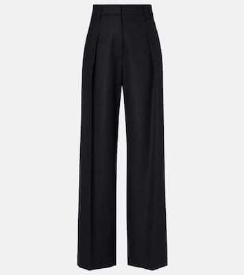 Virgin wool straight pants | Brunello Cucinelli