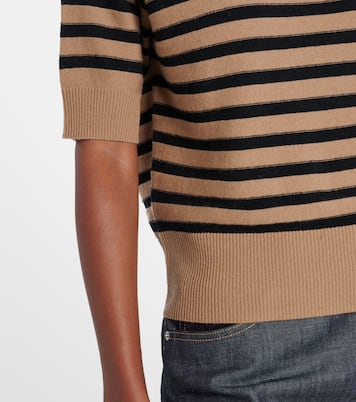 Striped wool and cashmere sweater | Jardin des Orangers