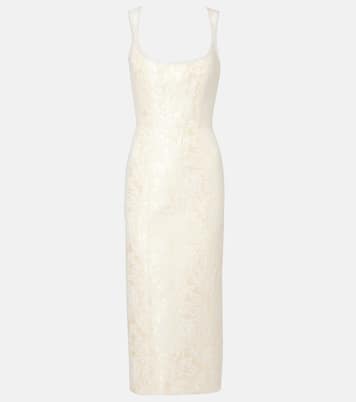 Numa velvet midi dress | Markarian