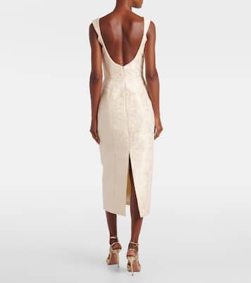 Numa velvet midi dress | Markarian