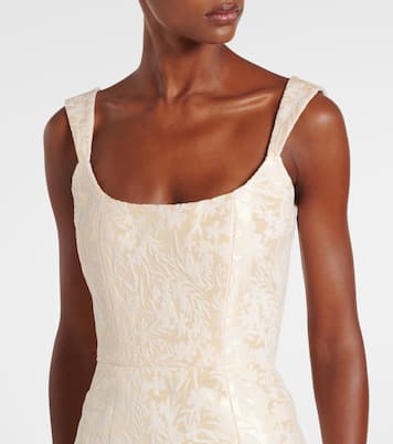 Numa velvet midi dress | Markarian