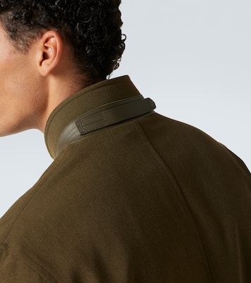 Wool, cashmere, and silk blouson jacket | Tom Ford