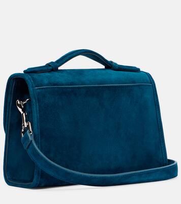 Leonora small suede crossbody bag | Gabriela Hearst