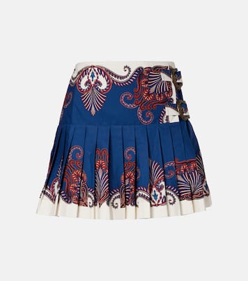 Mini-jupe Arabesque Scarf en coton | Farm Rio