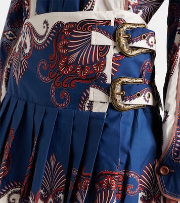 Mini-jupe Arabesque Scarf en coton | Farm Rio