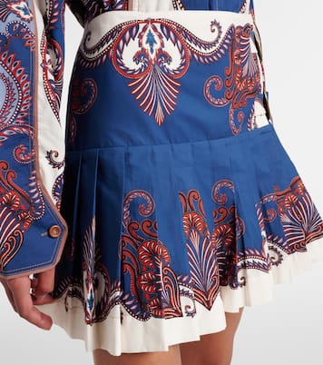 Mini-jupe Arabesque Scarf en coton | Farm Rio