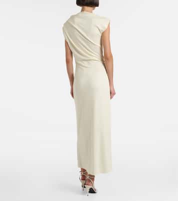 Floral jersey maxi dress | Oscar de la Renta