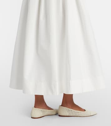 Midikleid aus einem Baumwollgemisch | Simkhai