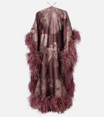 Kaftan Sza Sza Bloom mit Fil Coupé | Taller Marmo