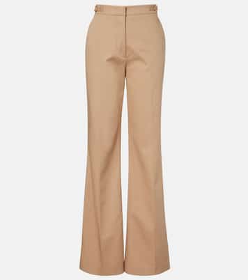 Pantalones flared Vesta de algodón | Gabriela Hearst