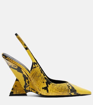 Wedges Cheope 105 aus Leder | The Attico