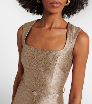 Cocktailkleid Ciro aus Tweed mit Pailletten | Emilia Wickstead