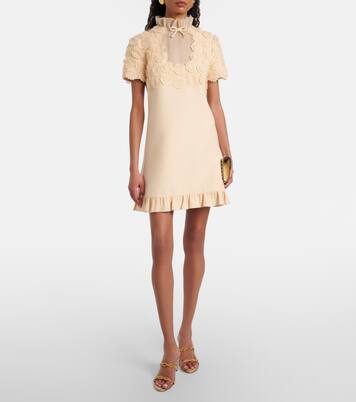 Braid crystal-embellished satin sandals | Rene Caovilla