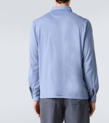 Polohemd Zero aus Baumwoll-Jersey | Fedeli